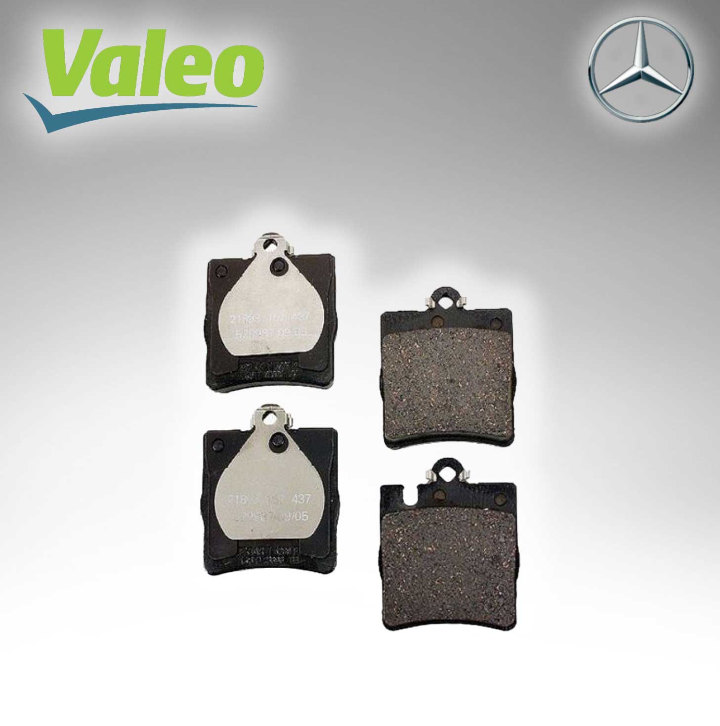 Valeo Brake Pads Class C 670444 For Mercedes Benz 0034202820