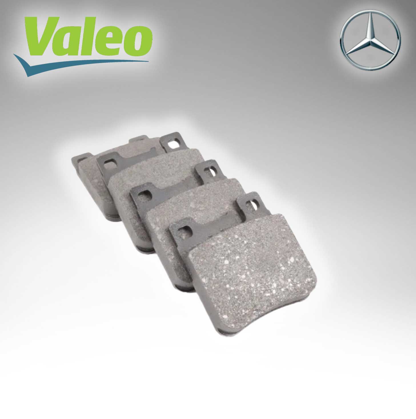 Valeo Brake Pads Mercedes E- Class (670272) For Mercedes Benz 0044201620