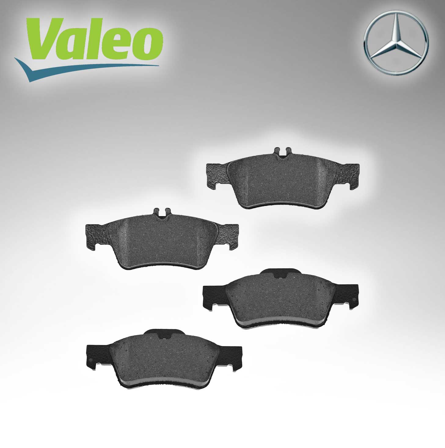Valeo Brake Pad (Valeo # 670637) For Mercedes Benz 0074201020