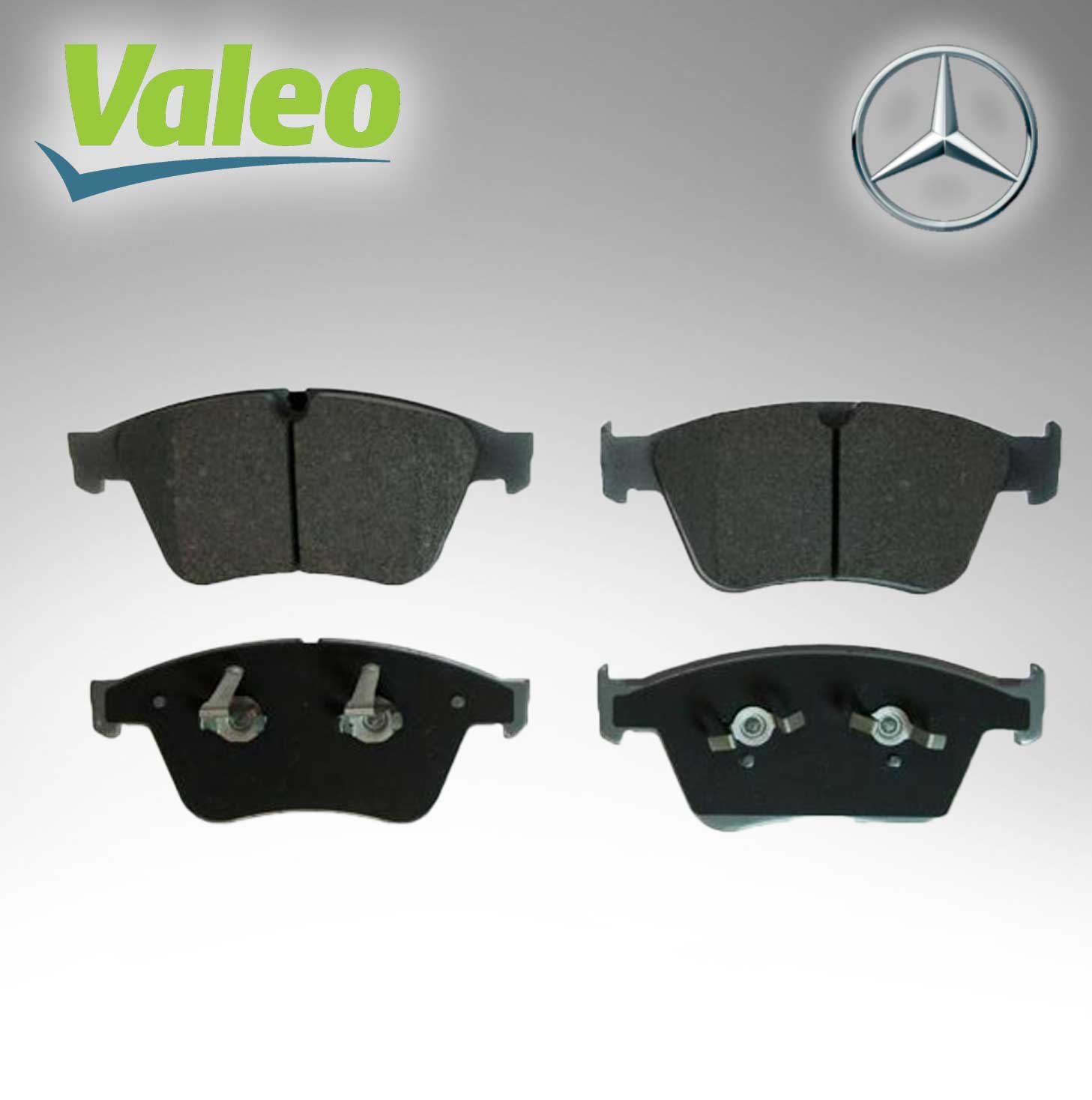 Valeo BRAKE PADS MERCEDES ML-SERIES W164 (Val#671615) For Mercedes Benz 1644200920