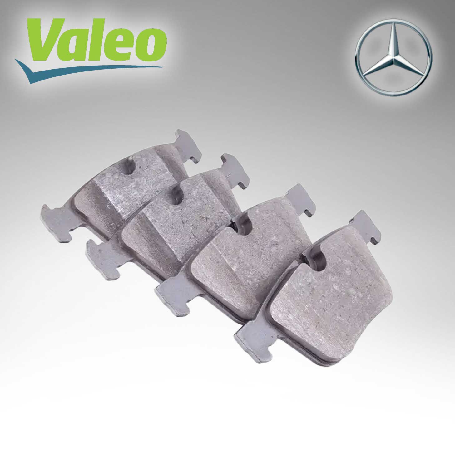 Valeo BRAKE PADS Mercedes Benz ML-SERIES W164 (Val#671598) 1644201020