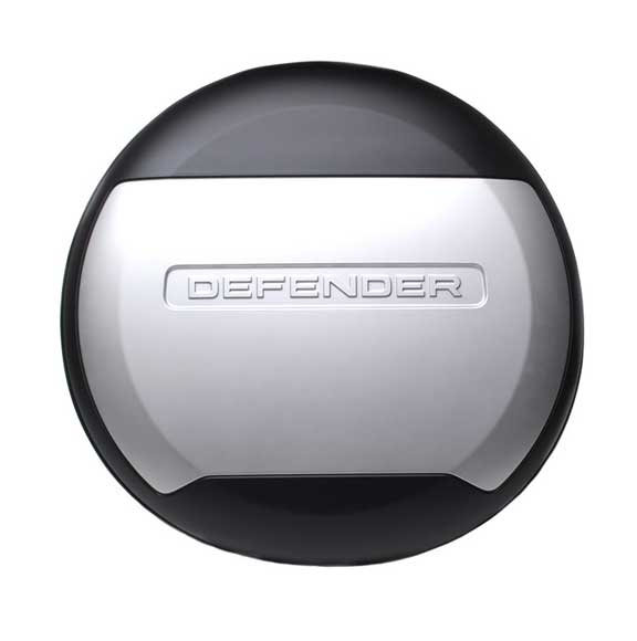 Range Rover DEFENDER 2020 SPARE WHEEL COVER Autostar Germany (Satin Silver) For VPLEW0143