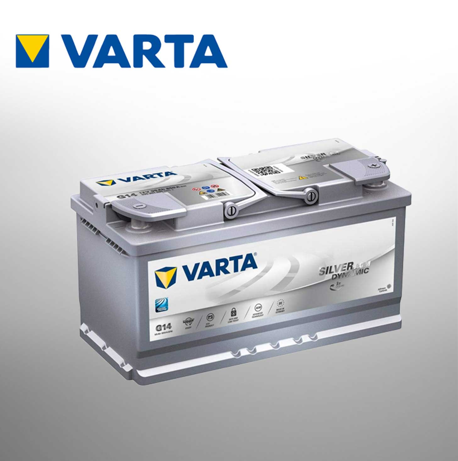 VARTA BATTERY 95AH AGM 595901 For MERCEDES BENZ  0019828208