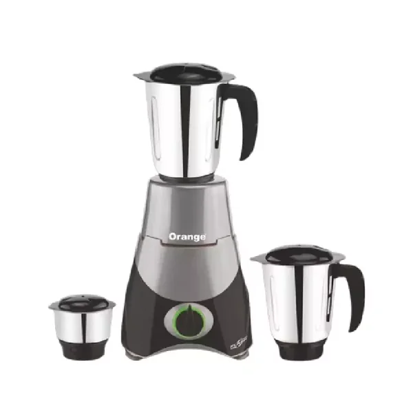 Orange Mixer Grinder 750W with 3pcs Stainless Steel Jars COSMO