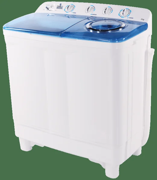 Westpoint Washing Machine, 15kg, Manual Laundry Machine, Twin Tub Washer with Spinner Timer, Washer Timer, Noise Control - Model WTF-1523.P