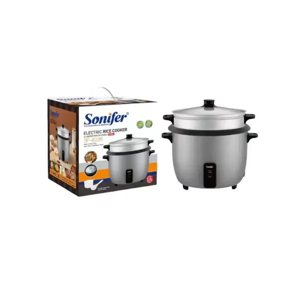 Sonifer Steamer Electric Rice Cooker 3L, 220V, 500W SF-4036
