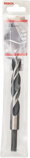 Bosch Std Wood Drill Bits, Silver, 16 x 105 x 160 mm 2608596313 (Pack of 10Pcs)