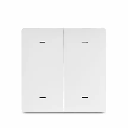 Tuya Smartlife Zigbee 4 Button Push Switch Wireless Wall Rocker Switch White
