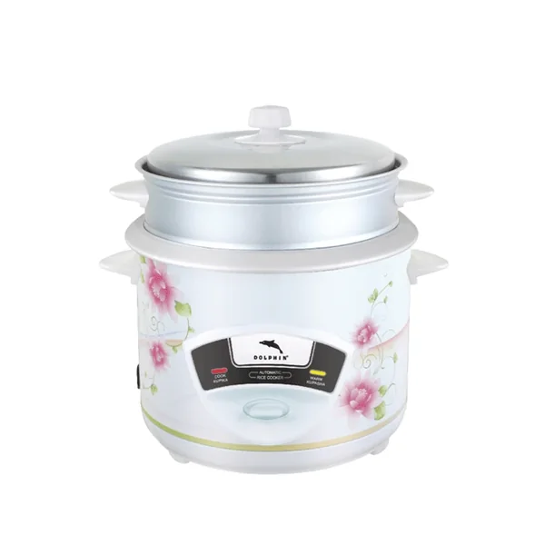 Dolphin Rice Cooker 1.2 Liters, 500W with One-Switch Operation RC01
