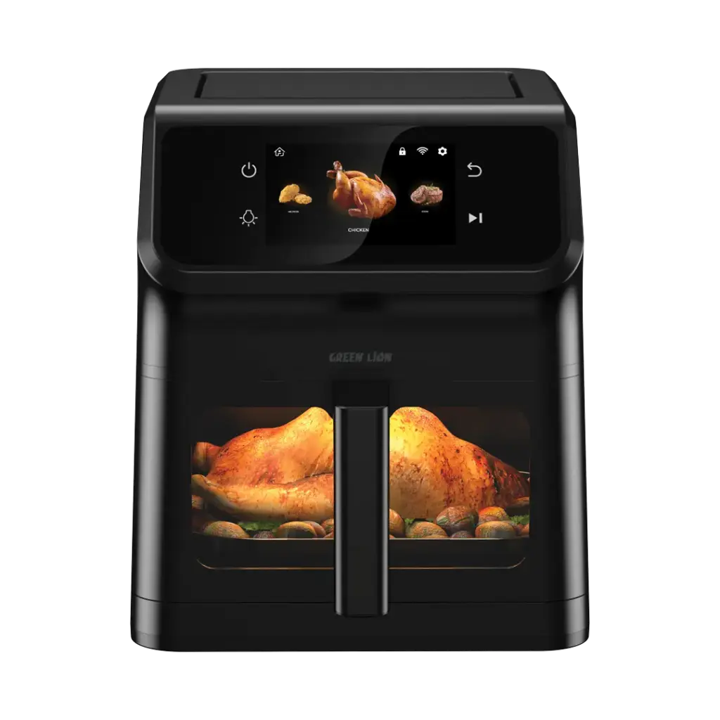 Green Lion Smart Air Fryer 6.5L - Black