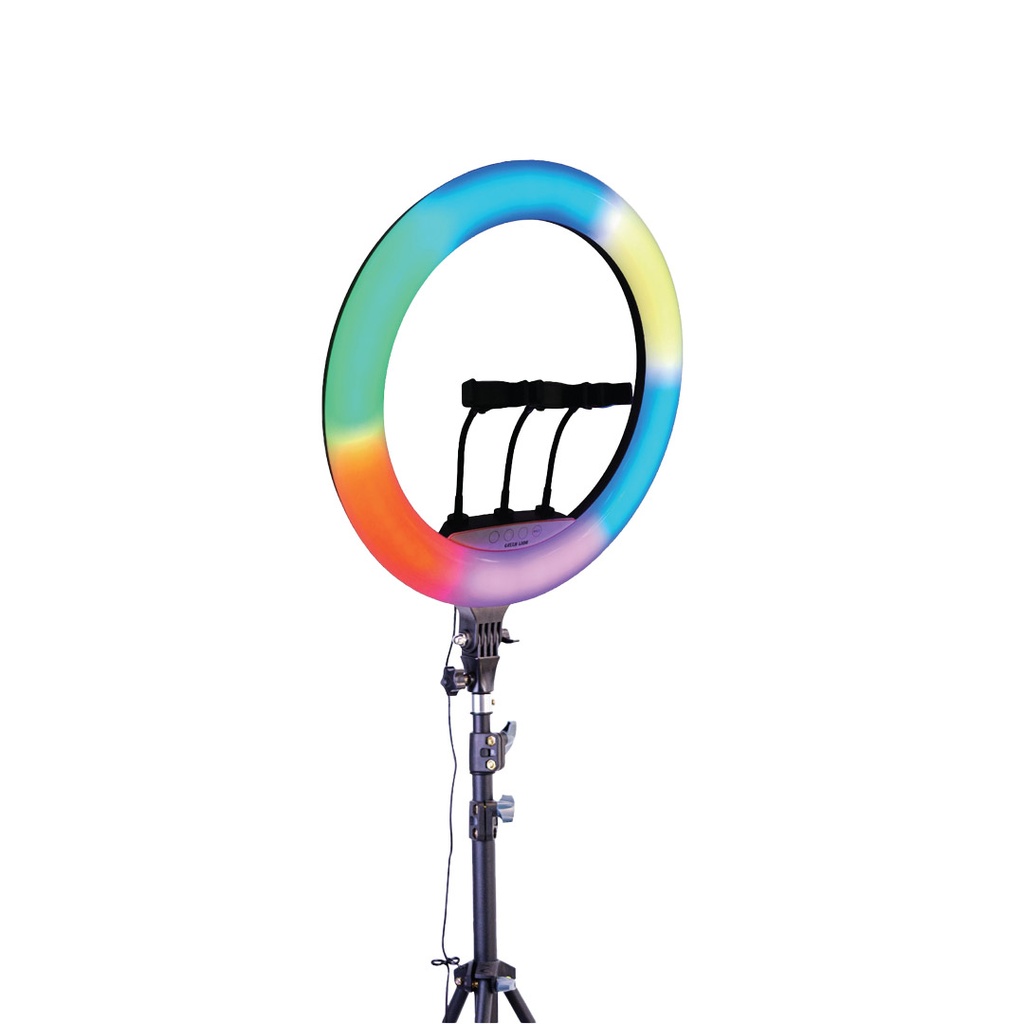 Green Lion RGB Ring Light 22" - Black