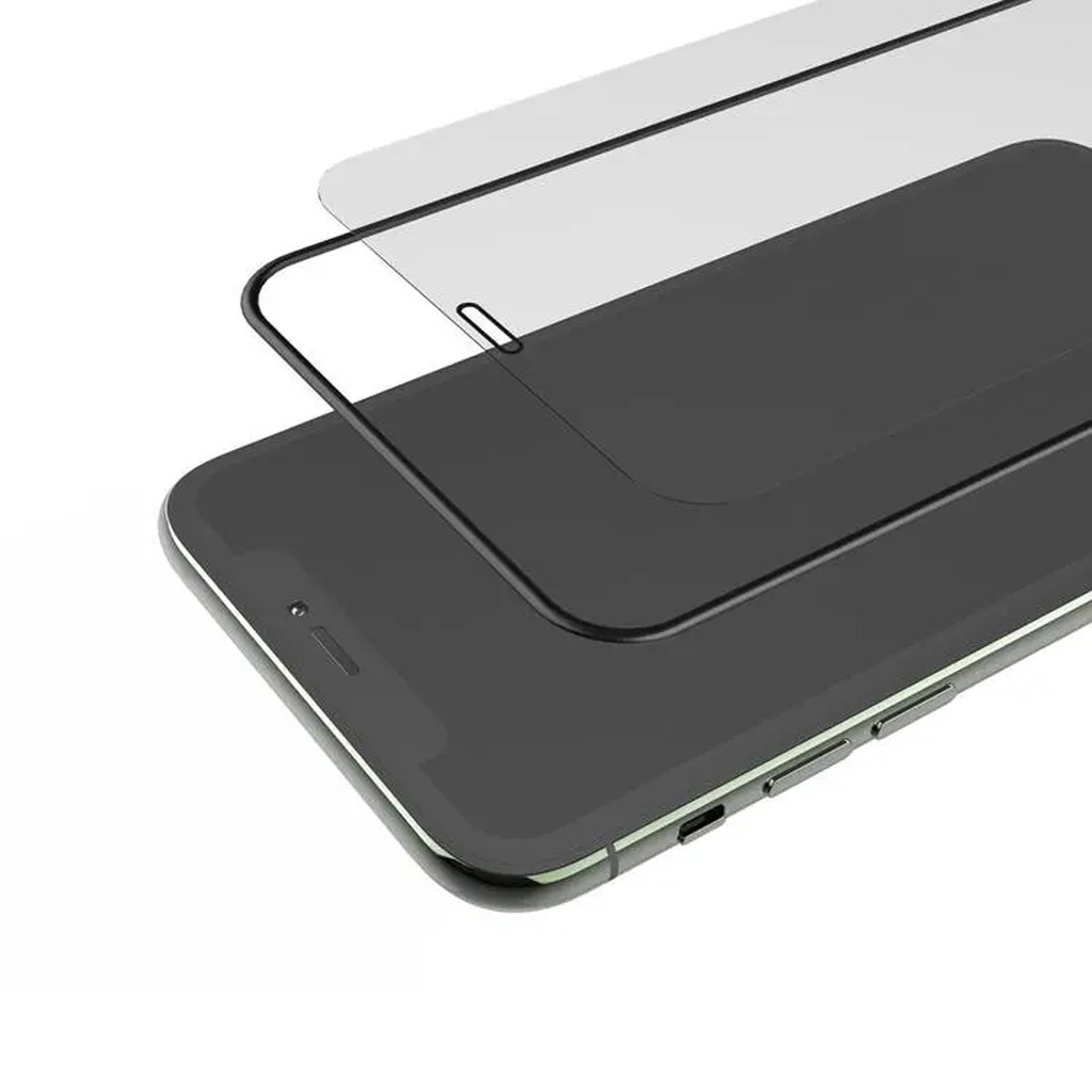 Green Lion 3D Silicone AG/Matte Privacy Glass Screen Protector for iPhone 12 / 12 Pro (6.1"), 9H Hardness, Anti-fingerprints, Easy Installation, Anti-scratch