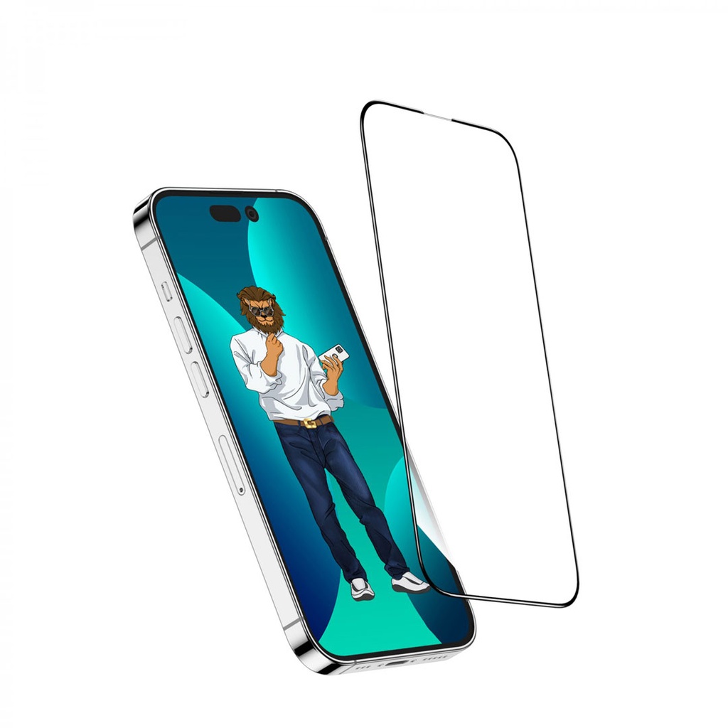 Green Lion 3D Corning Pro Screen Protection for iPhone15 Pro / Pro Max - Clear