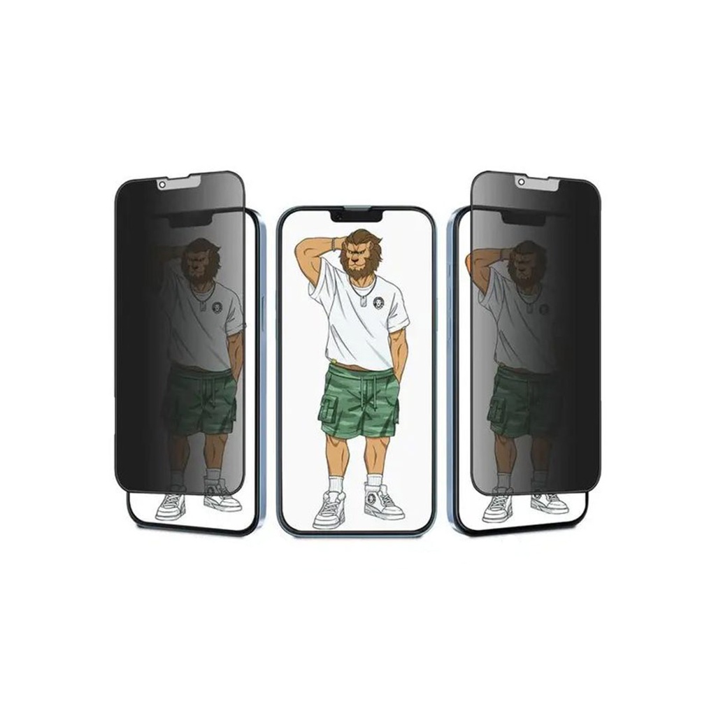Green Lion 3D Silicone AG/Matte Privacy Glass Screen Protector