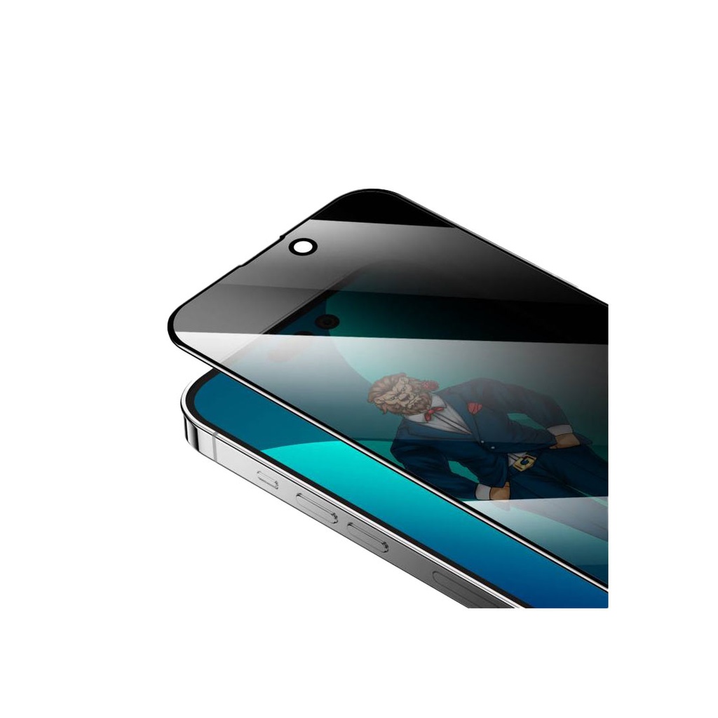 Green Lion 3D Privacy Scratch Free Round Edge Glass Screen Protector