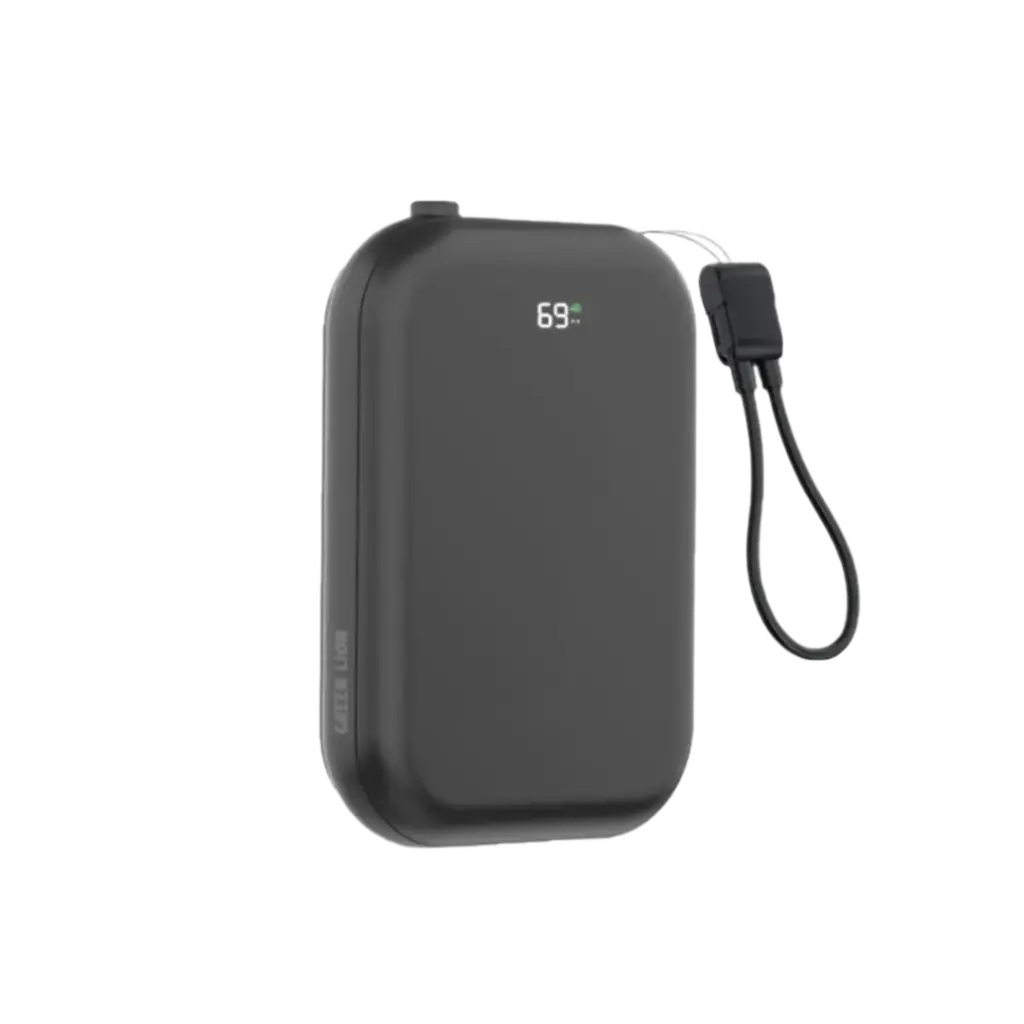 Green Lion 3 in 1 MagSafe 10000mAh Power Bank - Black