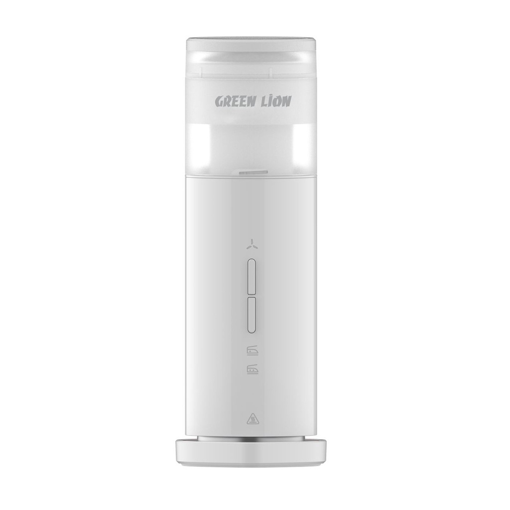 Green Lion 3 in 1 Portable Mini Wireless Cordless Steam Iron 130W 8000mAh - White