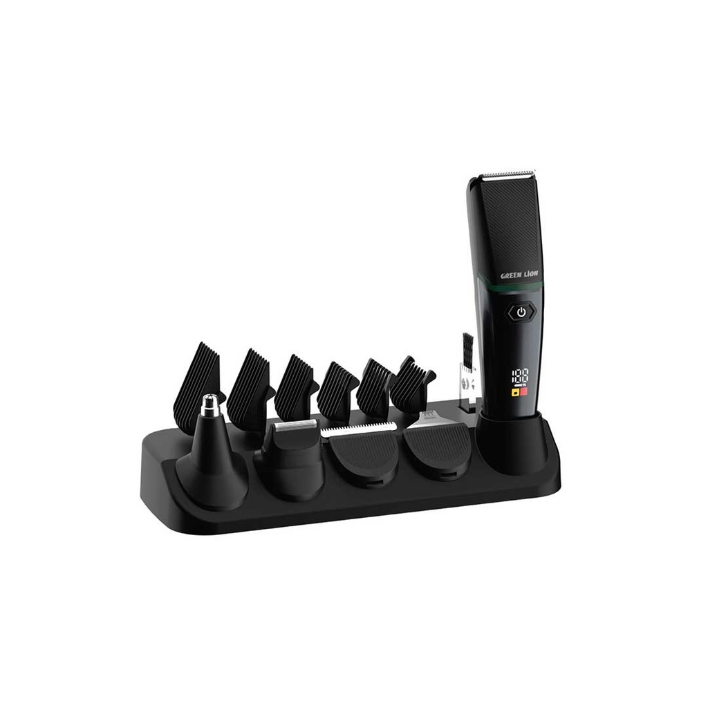 Green Lion 5 in 1 Grooming Kit - Black