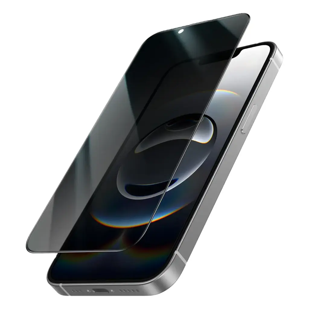 Green Lion 9H Steve Privacy HD for iPhone 16e - Black