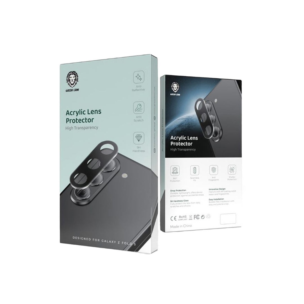 Green Lion Acrylic Lens Protector For Samsung Galaxy Z Fold 5