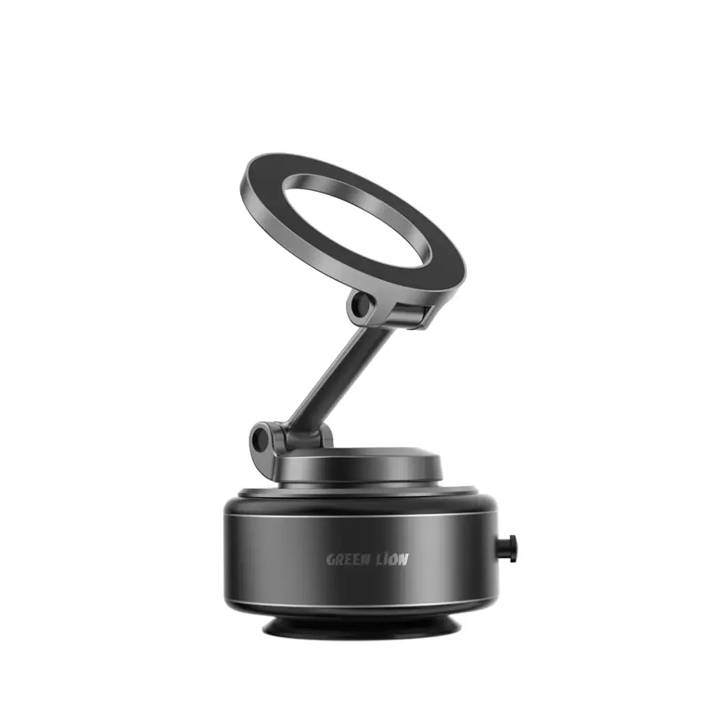 Green Lion GX-31 Auto Suction Phone Holder - Matte Black