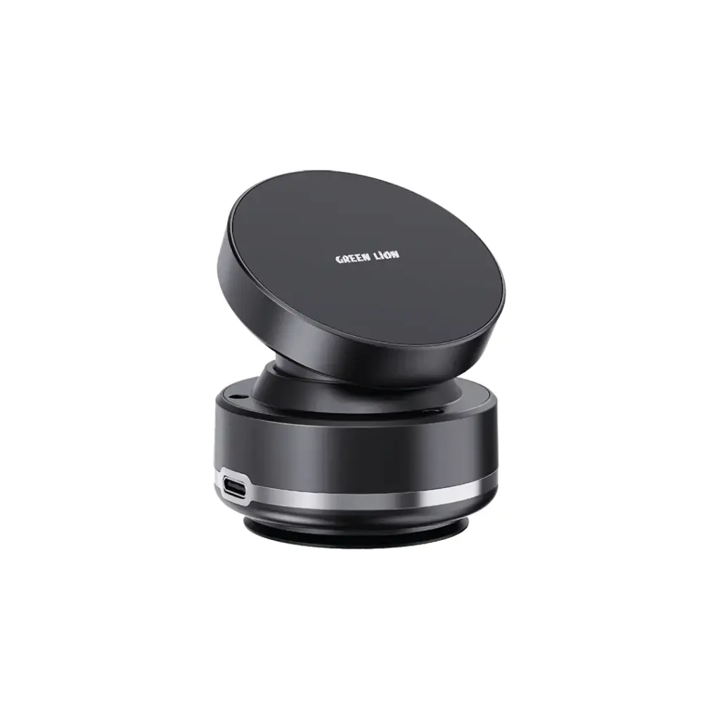 Green Lion GX-33 Auto Suction Phone Holder - Black