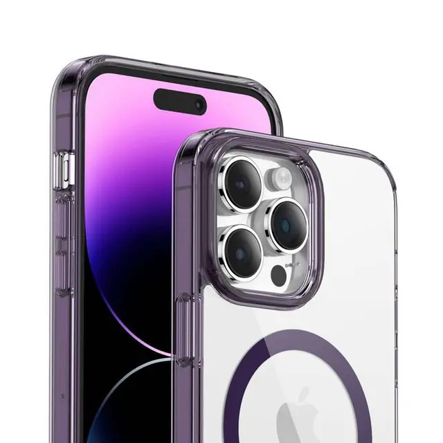 Green Lion Anti-Shock Magnetic Pro Case for iPhone 14 Pro Max ( 6.7" ) - Purple