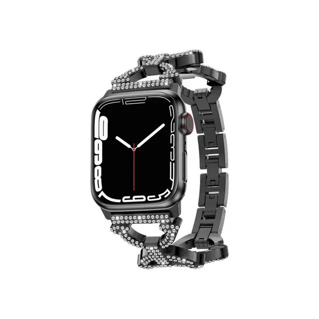 Green Lion Bello Crystal Strap for Apple Watch