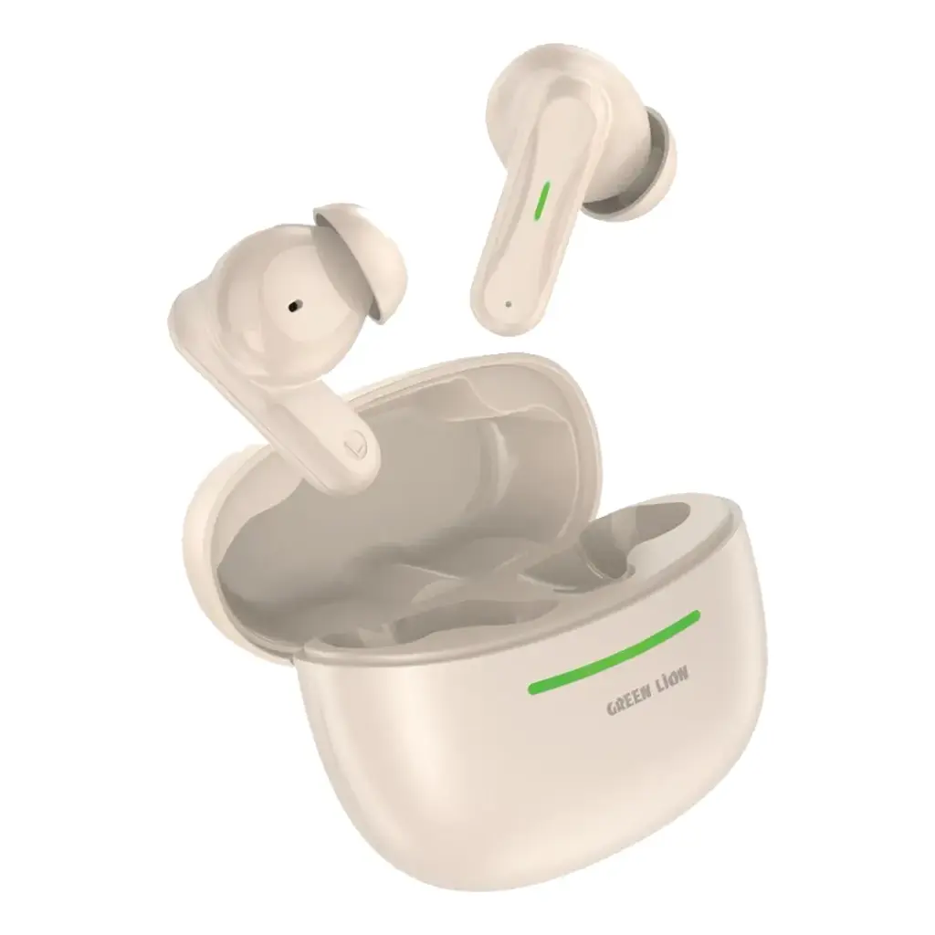 Green Lion Cairo Wireless Earbuds - Desert Titanium