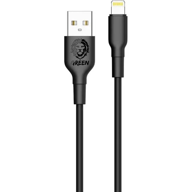 Green Lion PVC Lightning Cable 3m 2A