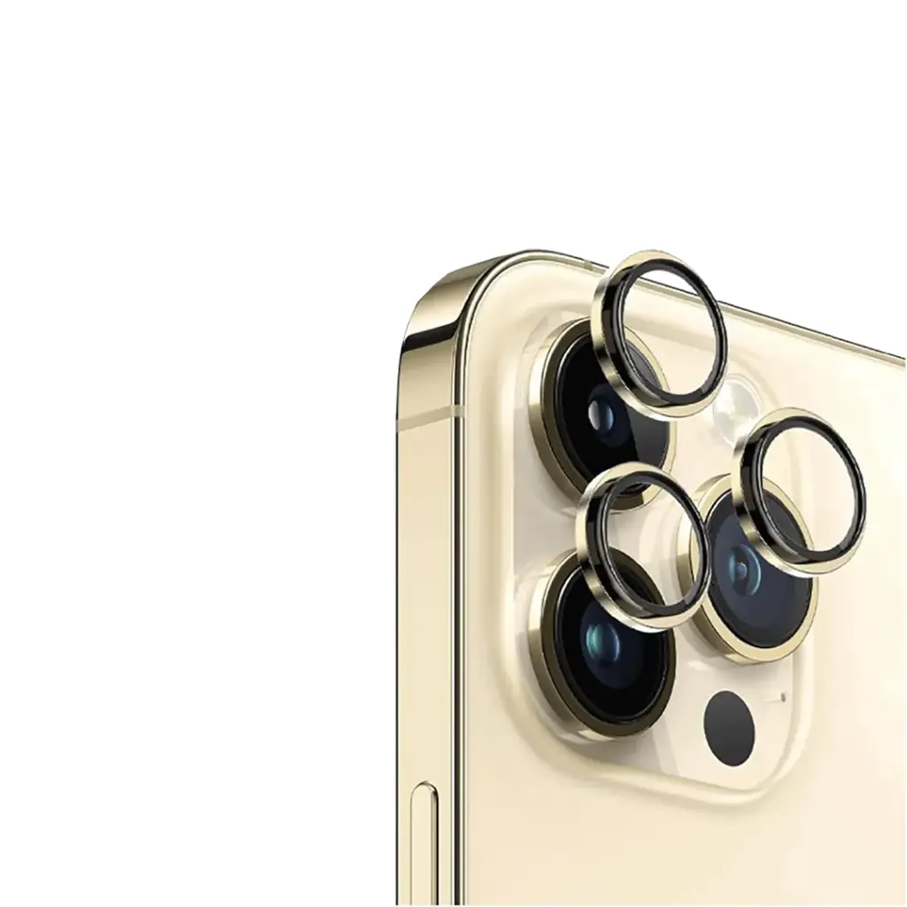 Green Lion Camera Lens HD Plus Protector for iPhone 14 / 14 Plus - Yellow