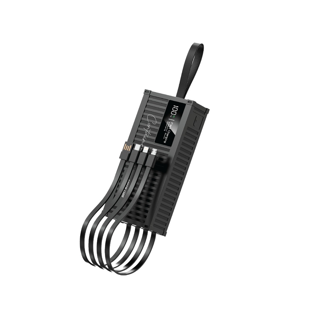 Green Lion Container 20000mAh Power Bank - Black