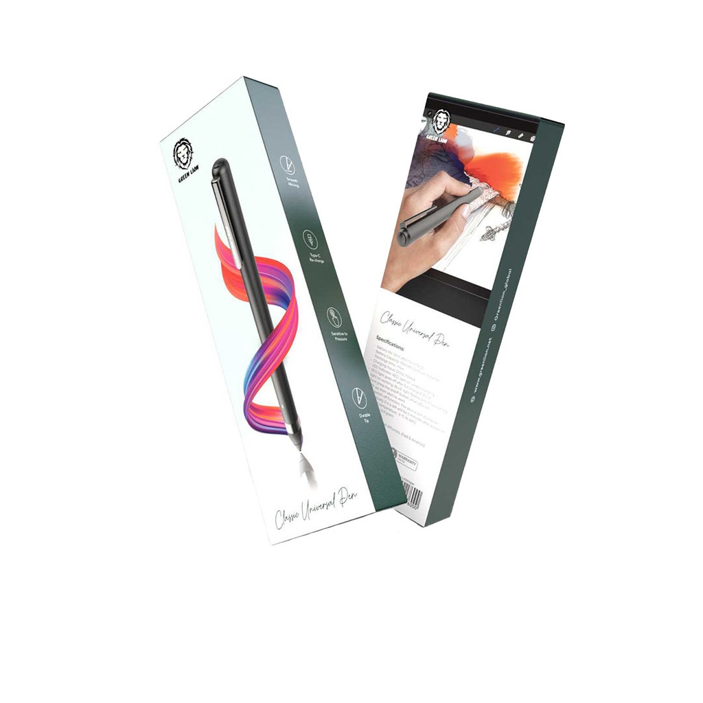 Green Lion Classic Universal Pen - Black