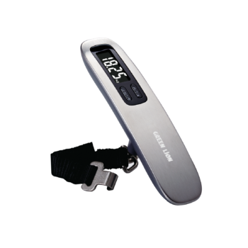 Green Lion Digital Luggage Scale 50kg Max - Silver