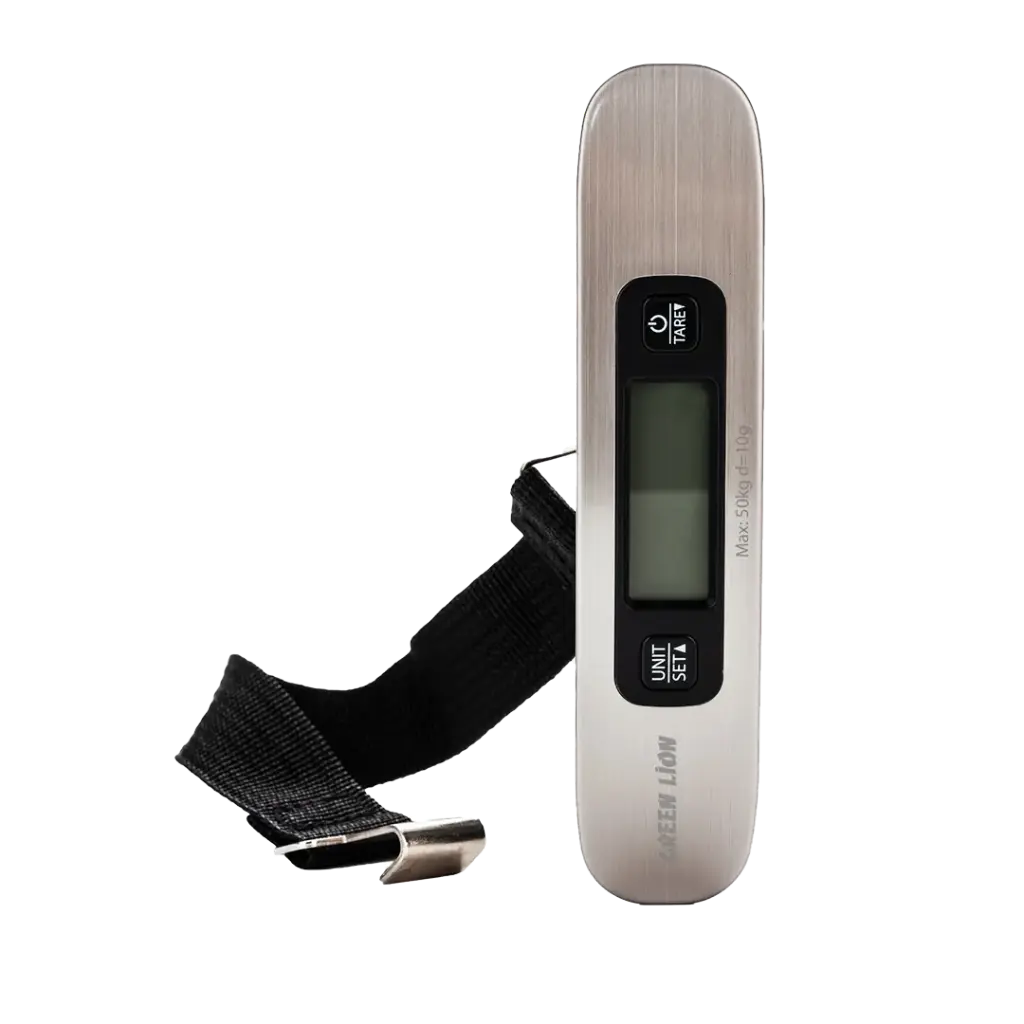 Green Lion Digital Luggage Scale - Silver