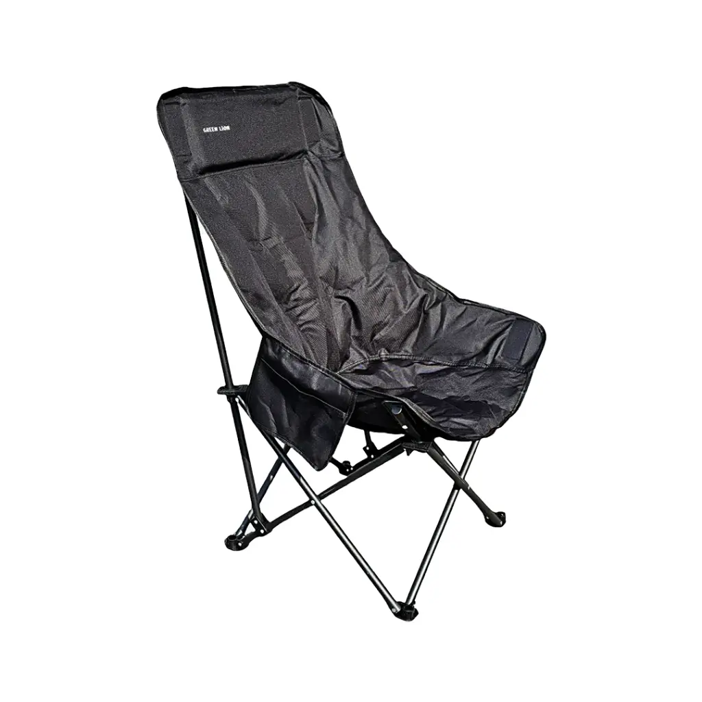 Green Lion Desert Ranger Camping Chair - Black