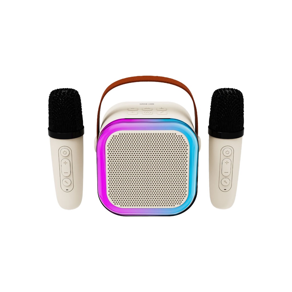 Green Lion Duet Echo Lite Karaoke Speaker - Beige