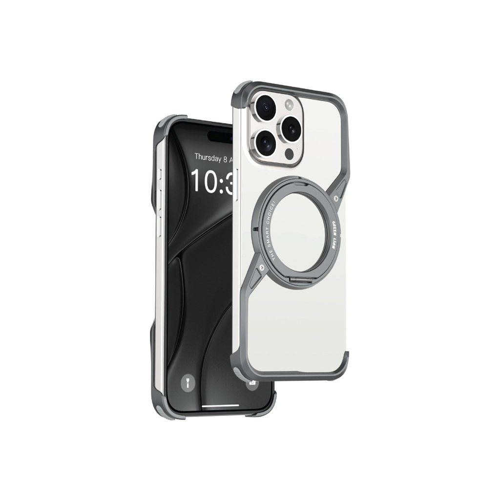 Green Lion Edge Y MagSafe Bezel Less Case for iPhone 16 Pro Max/Pro