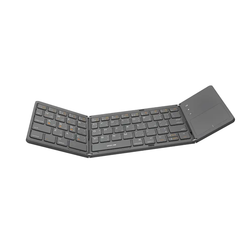 Green Lion Foldable Bluetooth Keyboard - Gray