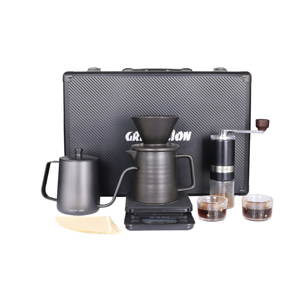Green Lion G-80 Coffee Maker Set