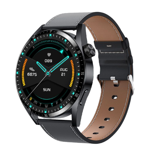 Green Lion G-Master Leather Smart Watch