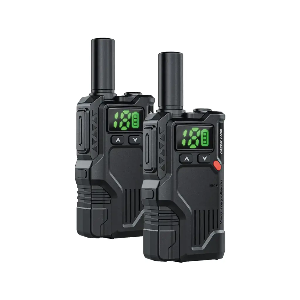 Green Lion GPX600 Walkie Talkie - Black