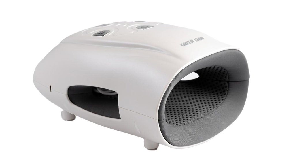 Green Lion Hand Massager - White