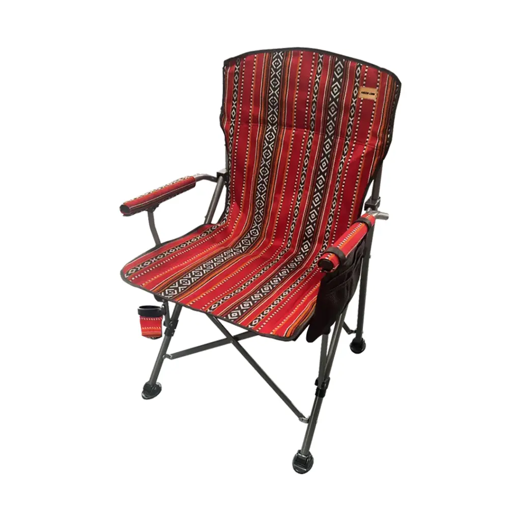 Green Lion Heritage Foldable Chair - Red