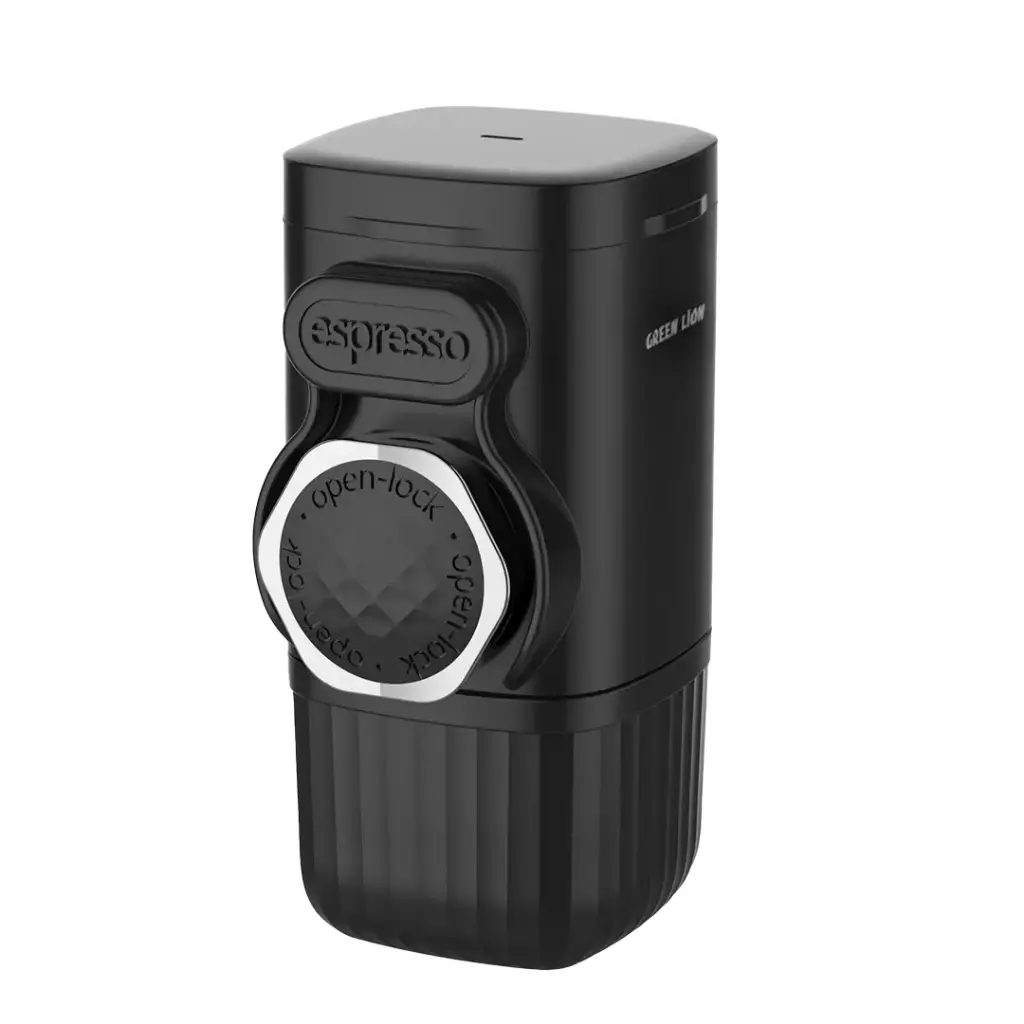 Green Lion Instant Pocket Coffee Maker 100mL - Black