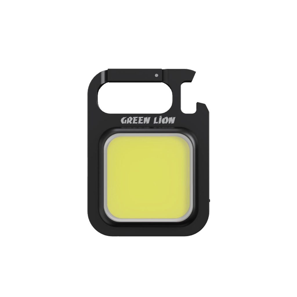Green Lion Keychain Flashlight 300lm 500mAh