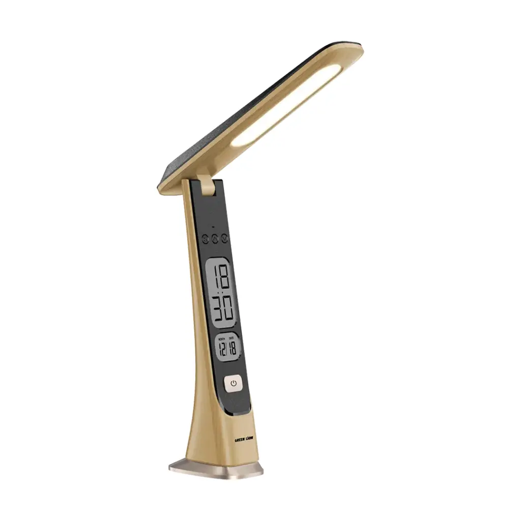 Green Lion Led Table Lamp - Wooden