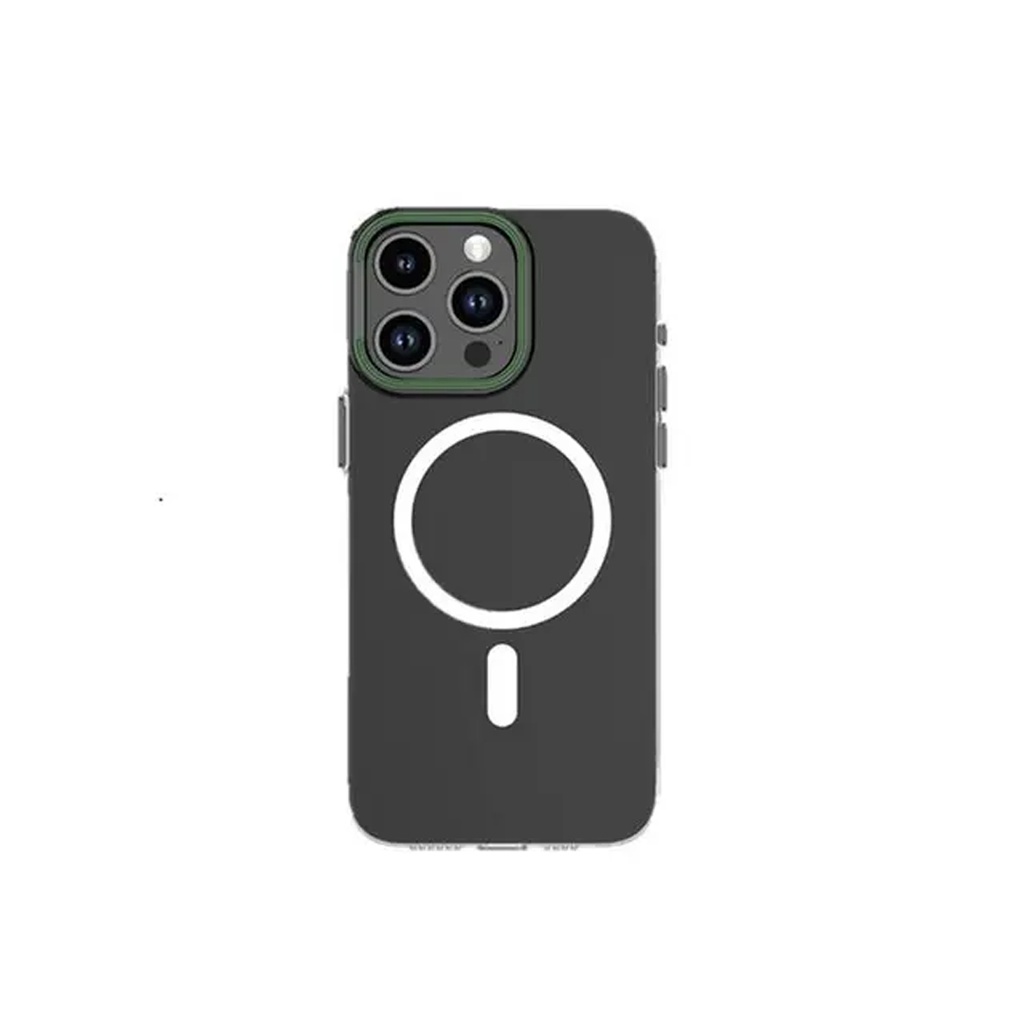 Green Lion Lens Stand Magsafe Case for iPhone 15 Pro / 15 Pro Max