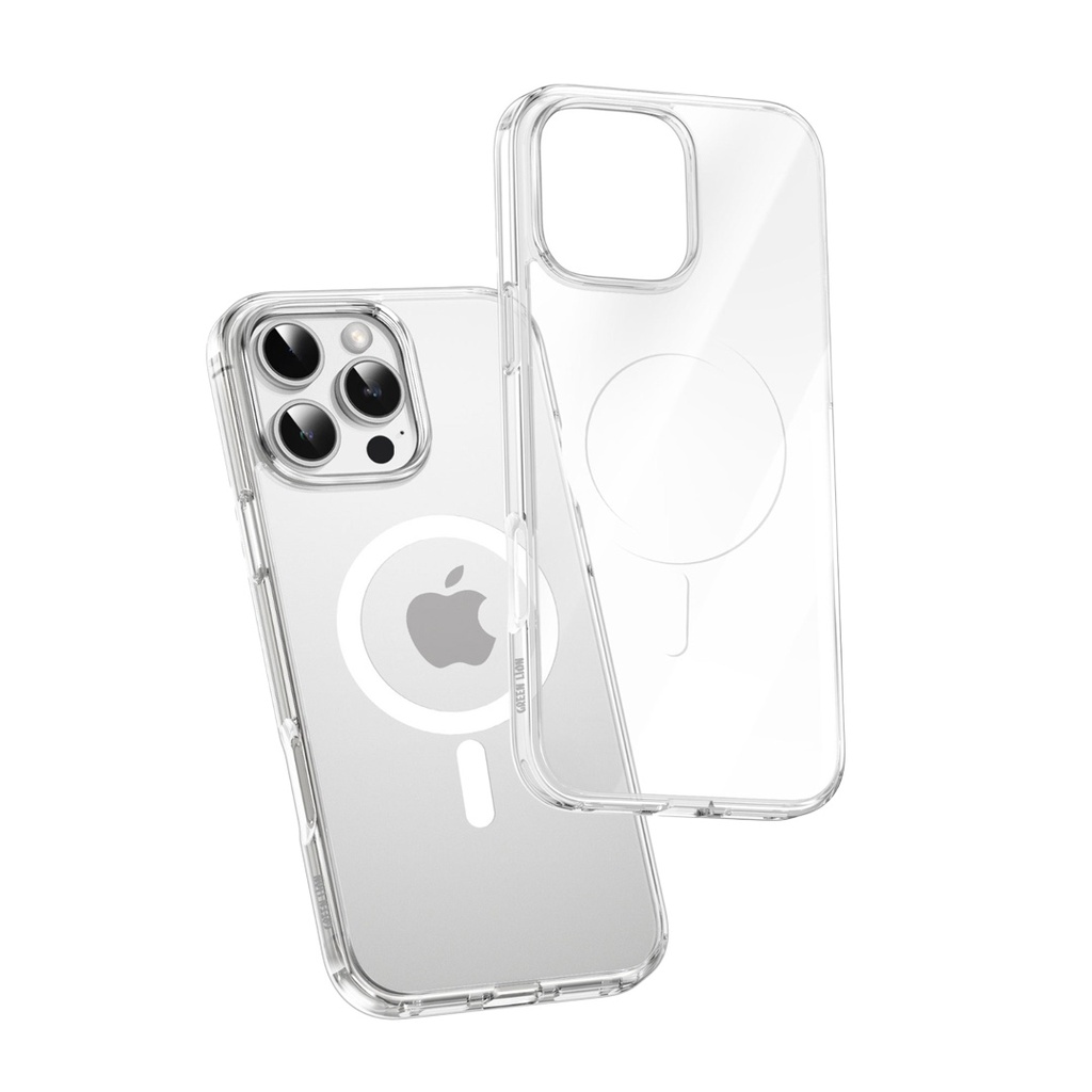 Green Lion MagSafe Crystal Clear for iPhone 16 Series - Clear