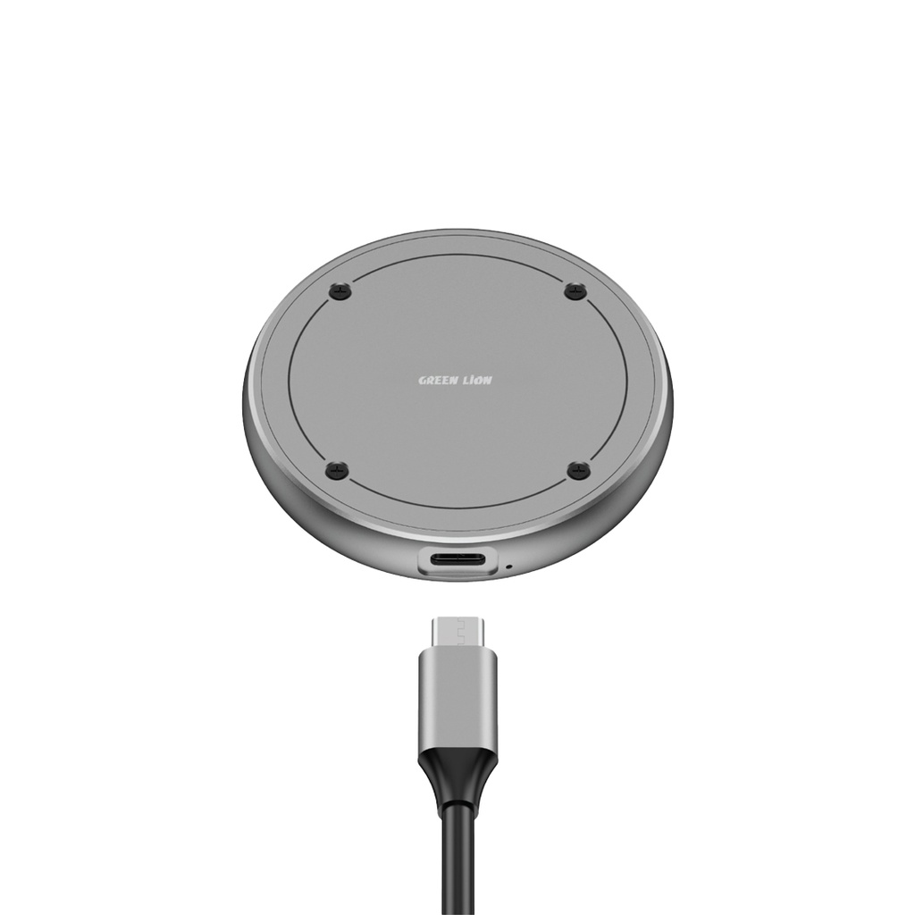 Green Lion MagSafe SSD M.2 NVME SSD Case - Gray